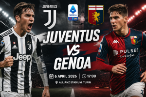 Juventus Vs Genoa 25/26 Serie A Season