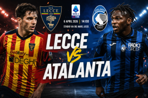 Lecce Vs Atalanta 25/26 Serie A Season