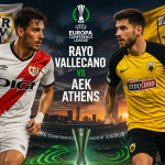 Rayo Vallecano vs AEK Athens Uefa Conference League April 2026
