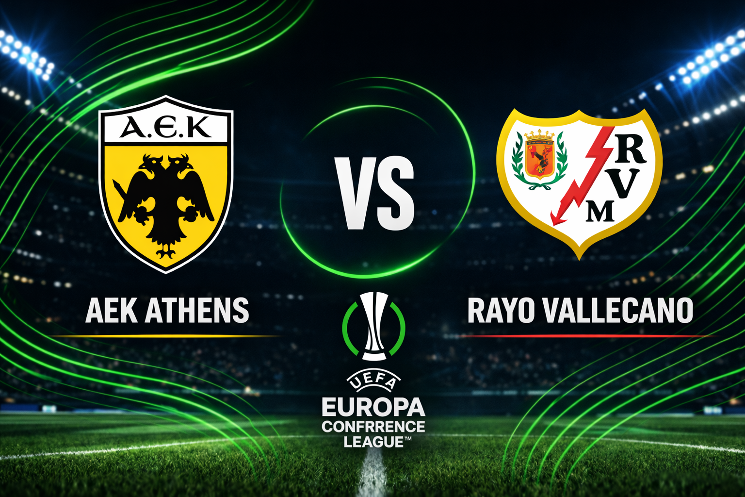 AEK Athens vs Rayo Vallecano prediction Conference League
