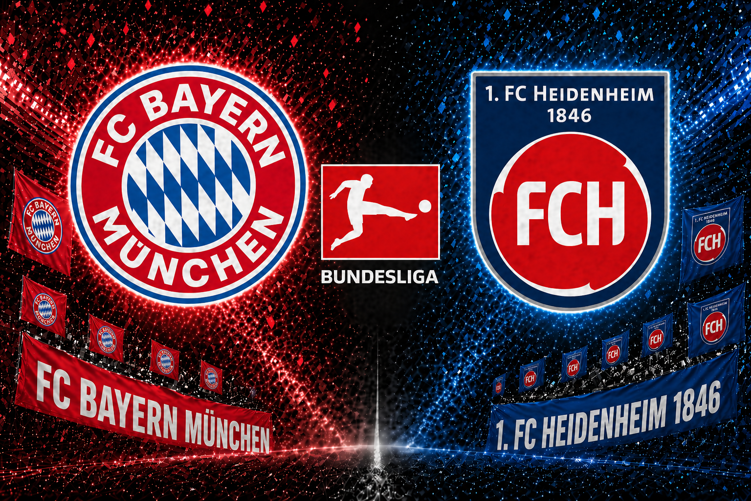 Bayern Munich vs Heidenheim prediction today with over 3.5 goals BTTS no and 4-0 correct score