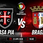Casa Pia vs Braga prediction today, Primeira Liga betting tips and correct score 1-2