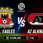 G.A. Eagles vs AZ Alkmaar prediction today, Eredivisie betting tips with BTTS yes and 3-2 correct score