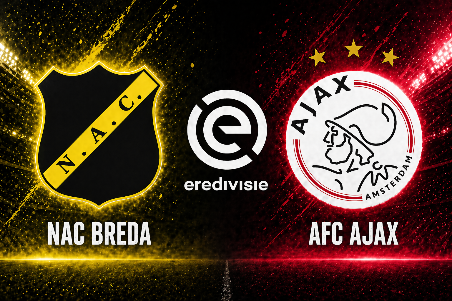 NAC Breda vs Ajax prediction today, Eredivisie betting tips with over 2.5 goals and 1-3 correct score