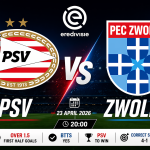 PSV vs Zwolle prediction today, Eredivisie betting tips with 4-1 correct score and first half goals