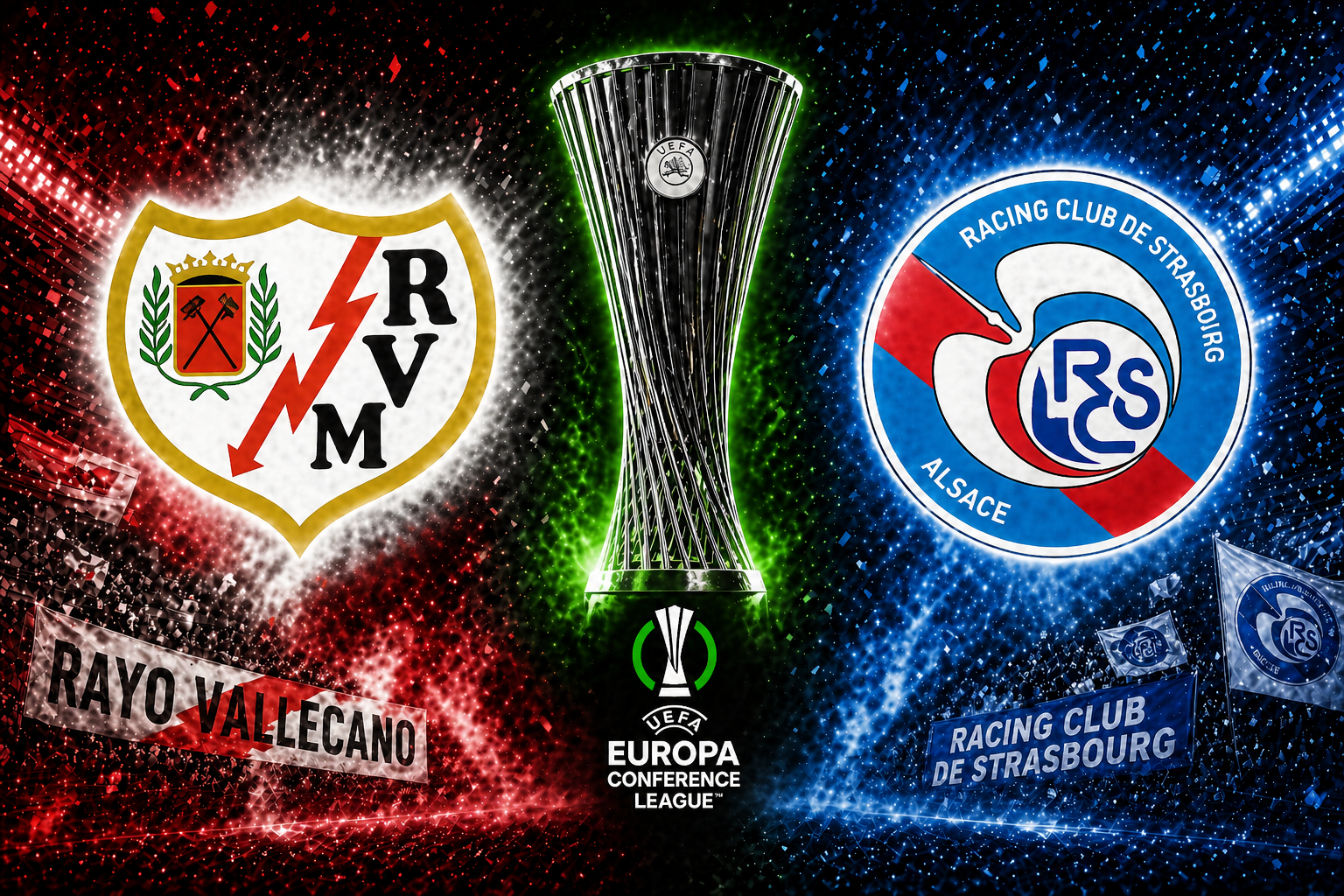 Rayo Vallecano vs Strasbourg prediction today with over 2.5 goals, BTTS yes and 2-1 correct score