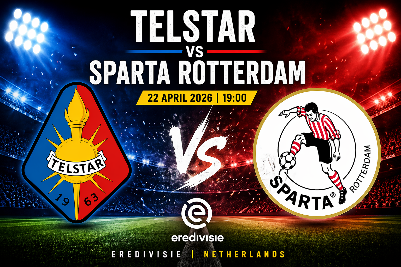 Telstar vs Sparta Rotterdam prediction 2026 betting tips BTTS Yes correct score 1-2