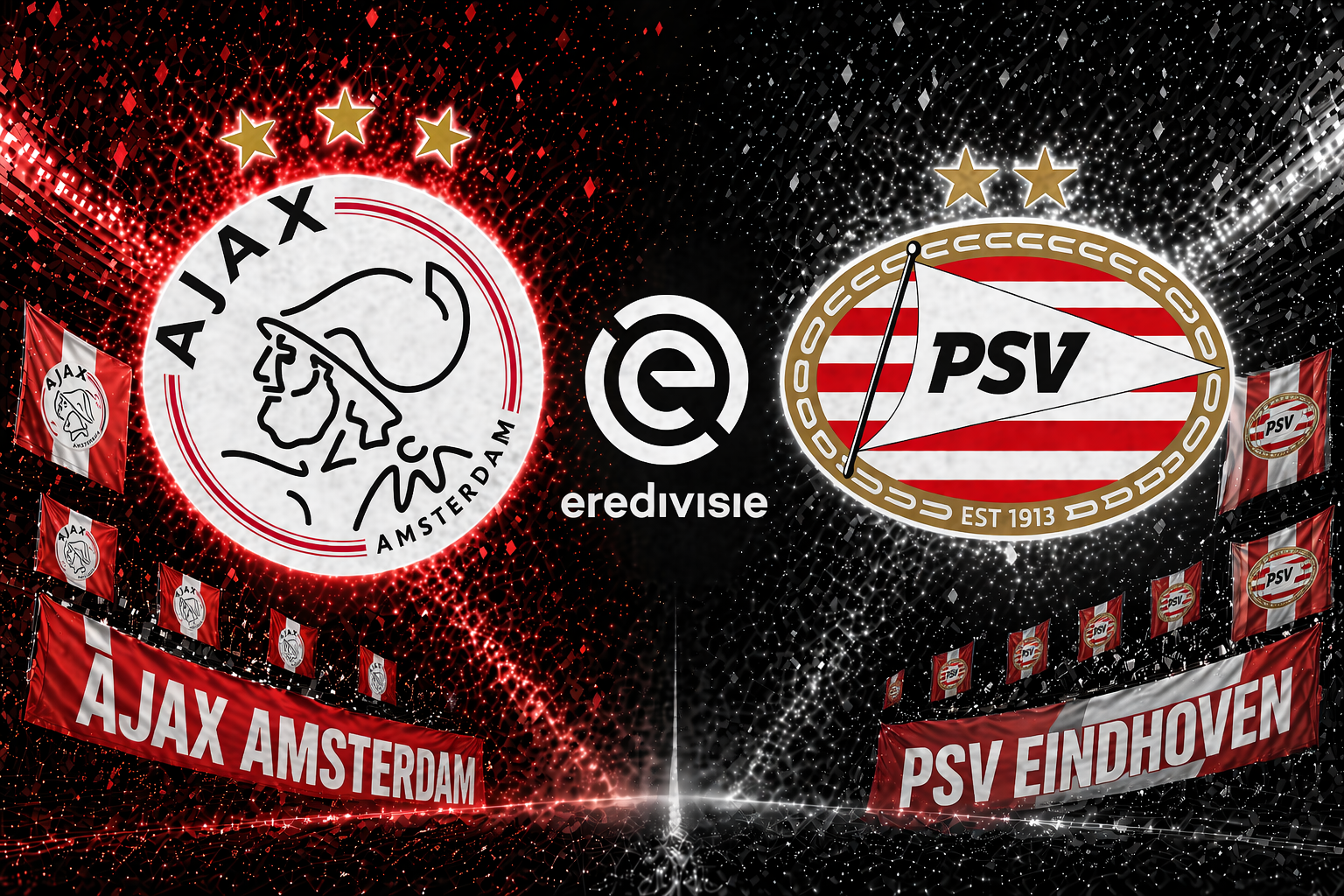 Ajax vs PSV prediction today with over 2.5 goals Ajax double chance and 3-2 correct score