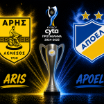 Aris vs APOEL prediction over 3.5 goals BTTS yes 3-1 correct score