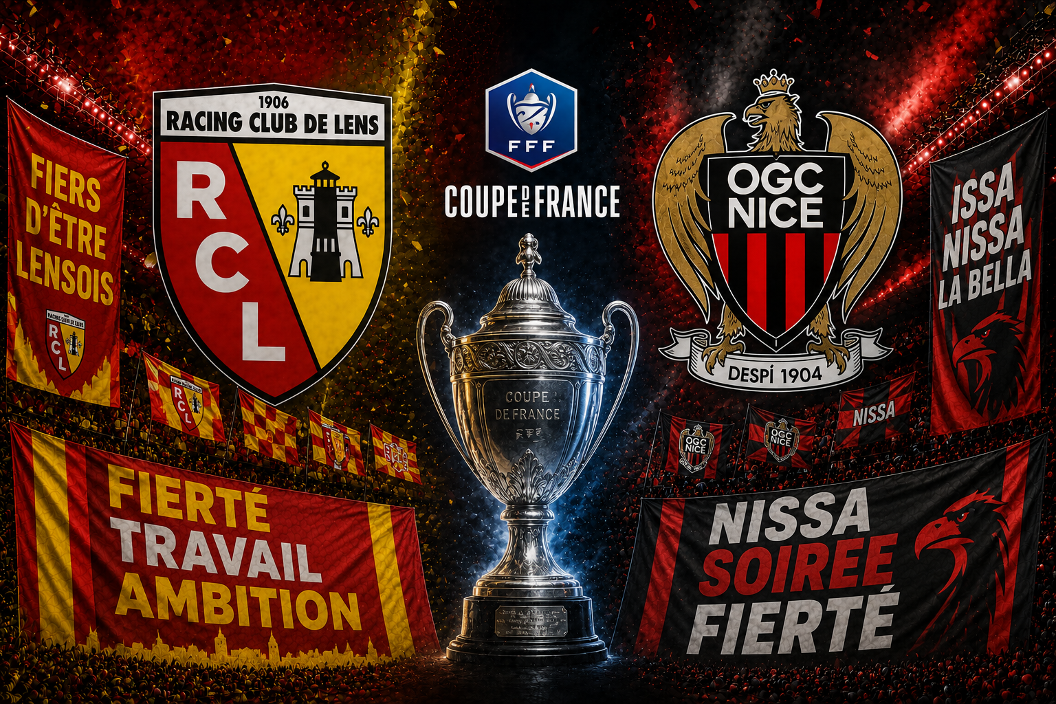 Lens vs Nice prediction, Coupe de France final preview and betting tips today