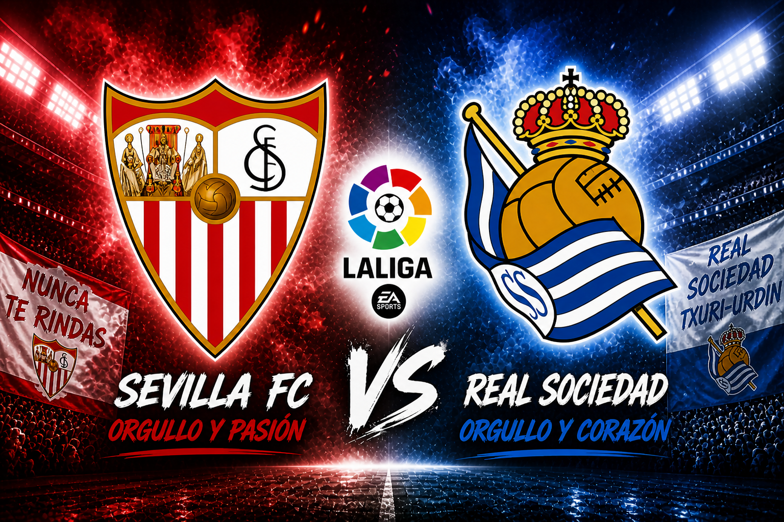 Our expert analysis of Sevilla vs Real Sociedad covers Over 2.5 Goals, Both Teams to Score and a 1-2 correct score value bet for Monday's La Liga clash.
