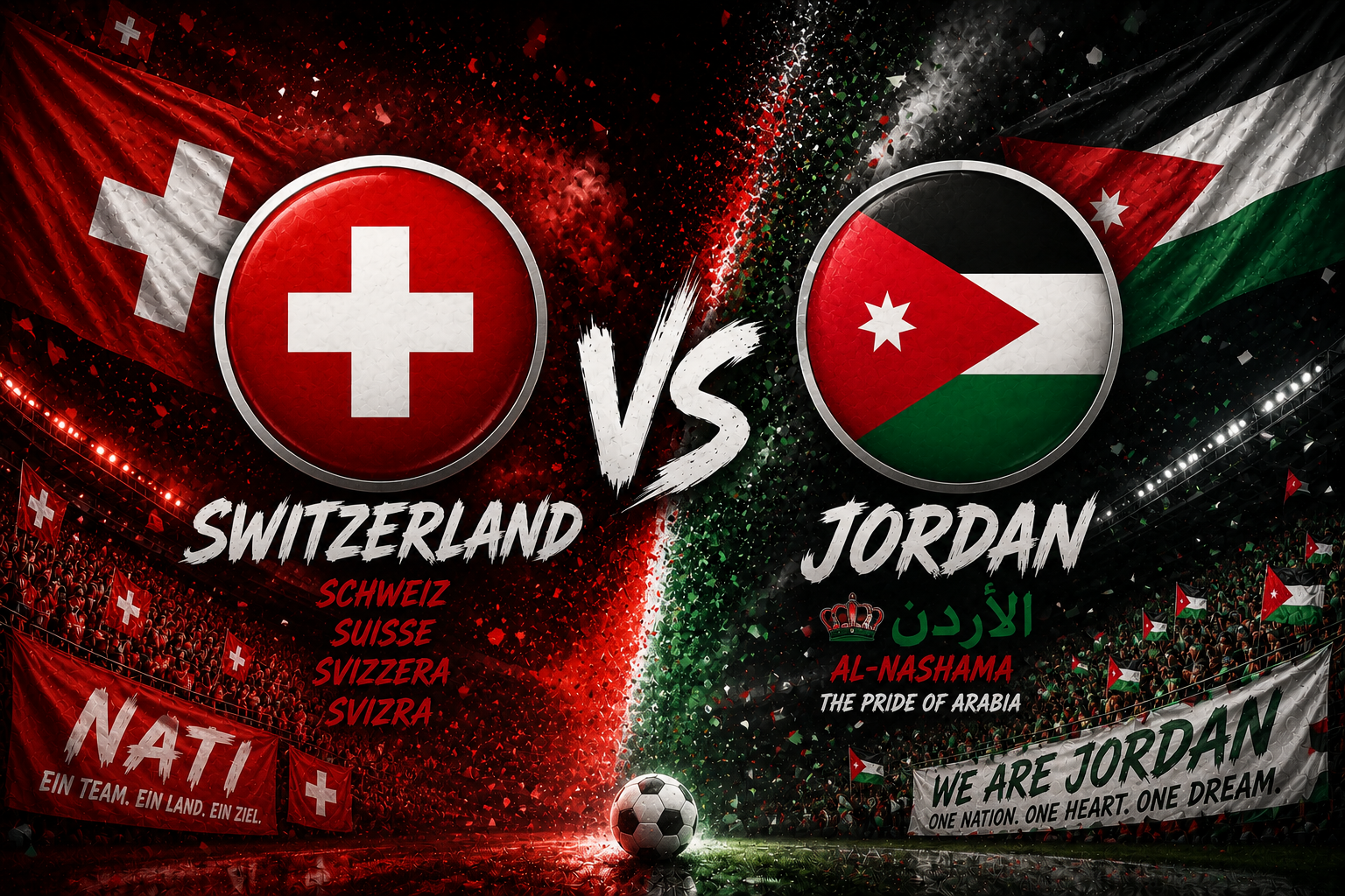 Switzerland vs Jordan prediction and betting tips for international friendly 2026