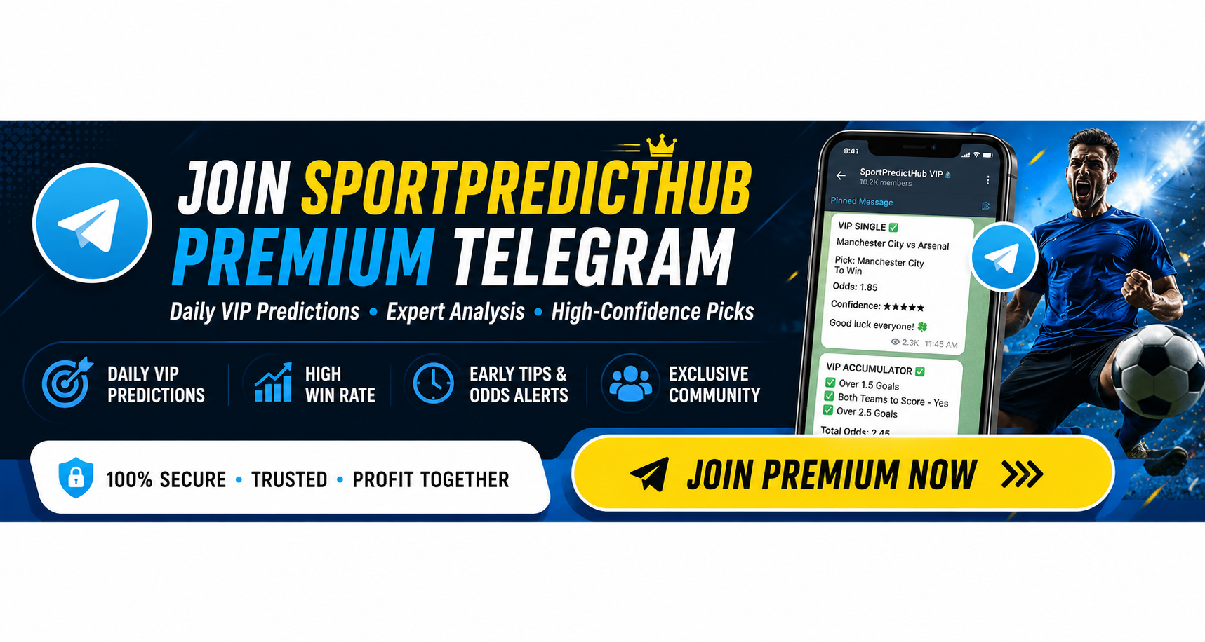 SportPredictHub Premium Telegram