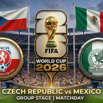 Czech Republic vs Mexico FIFA World Cup 2026 Group A match preview featuring Raul Jimenez and Patrik Schick