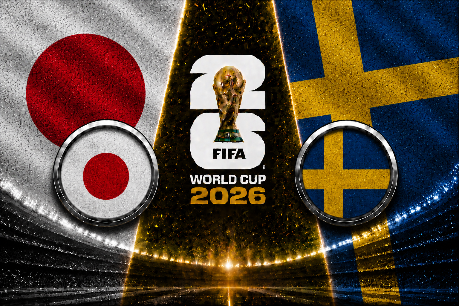 Japan vs Sweden FIFA World Cup 2026 Group F match preview featuring Takefusa Kubo and Viktor Gyokeres