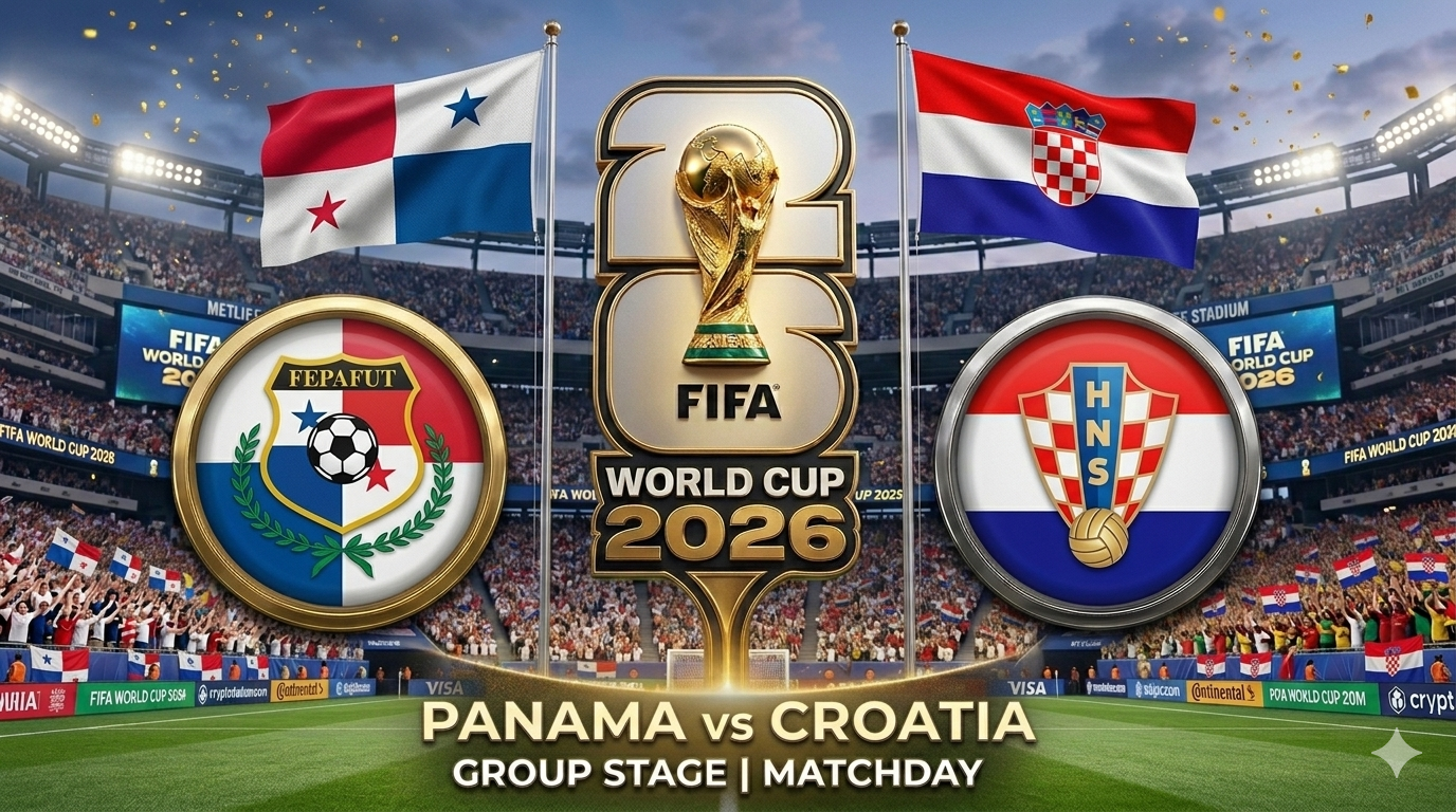 Panama vs Croatia FIFA World Cup 2026 Group L match preview featuring Luka Modric and Andrej Kramaric