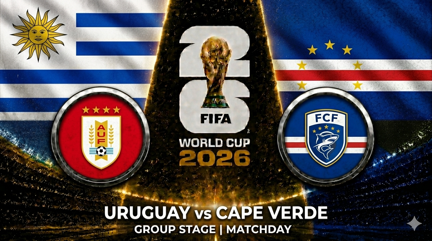 Uruguay vs Cape Verde FIFA World Cup 2026 Group H match preview