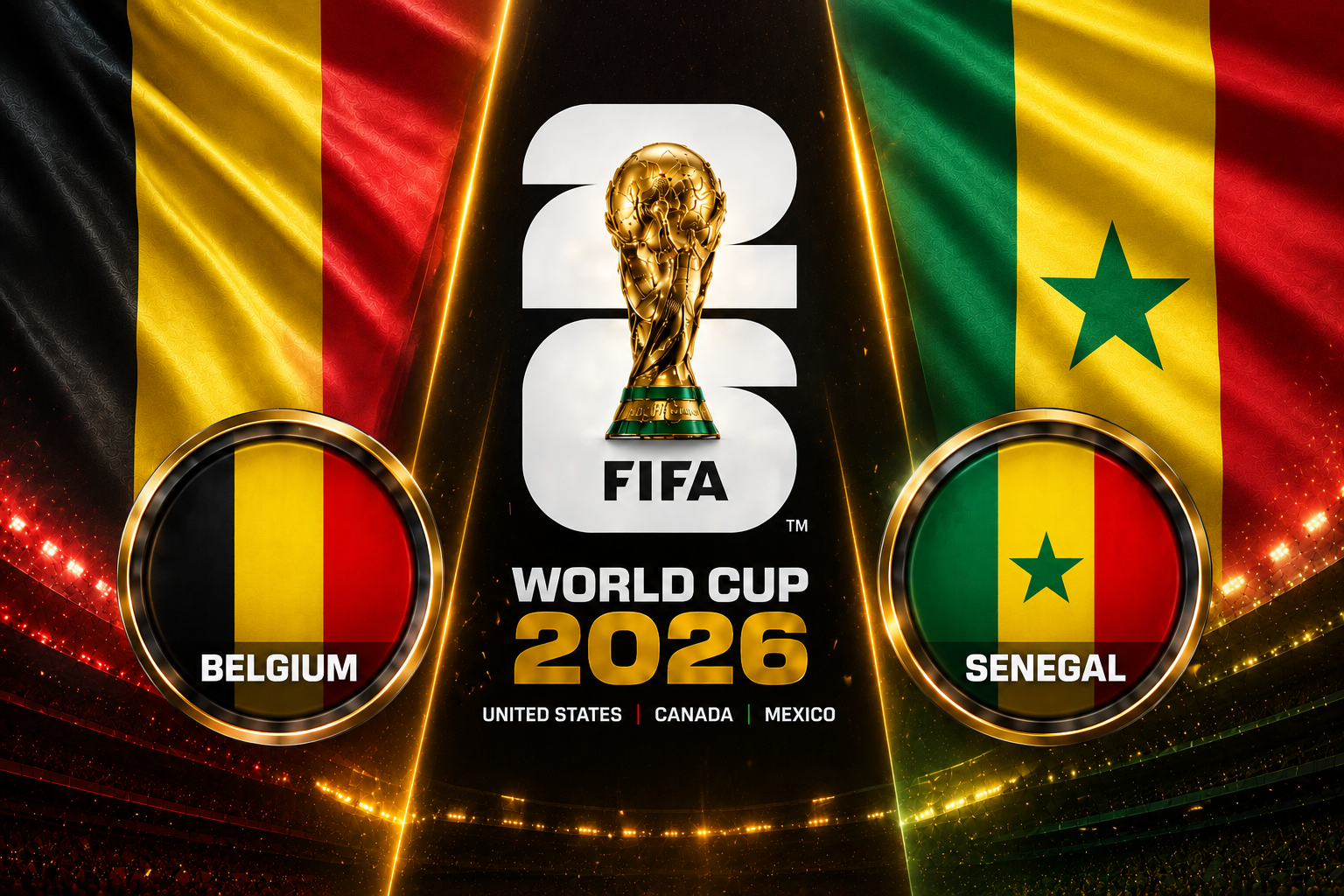 Belgium vs Senegal prediction, betting tips and FIFA World Cup 2026 Round of 32 preview.