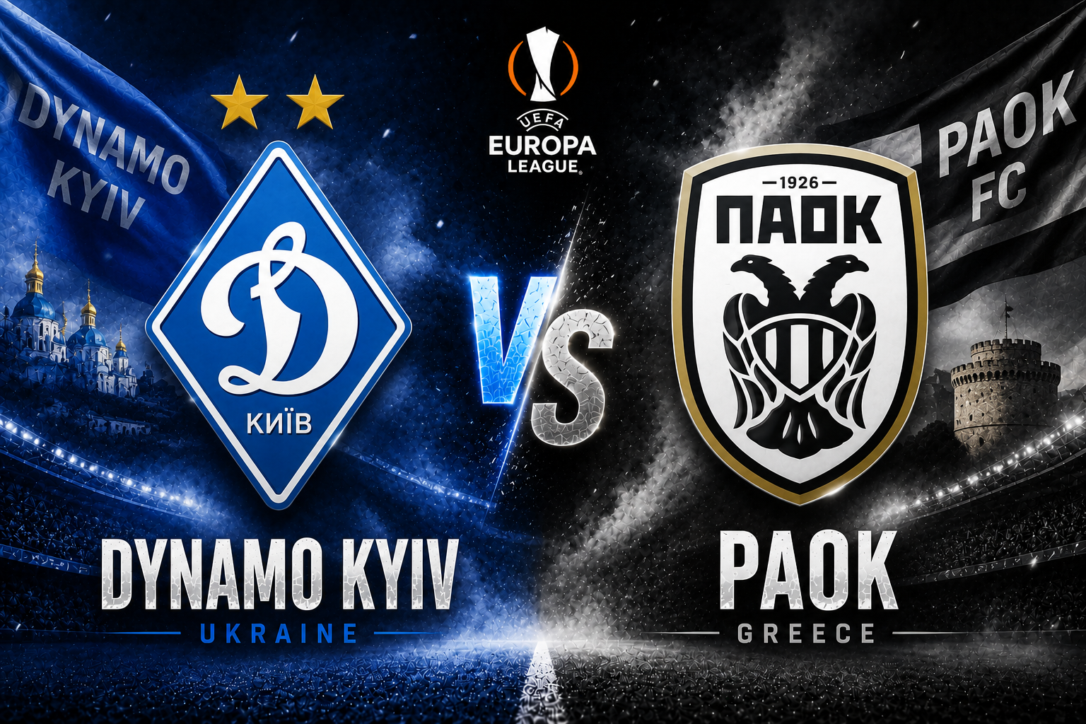 Dynamo Kyiv vs PAOK prediction, betting tips and UEFA Europa League qualifying preview.