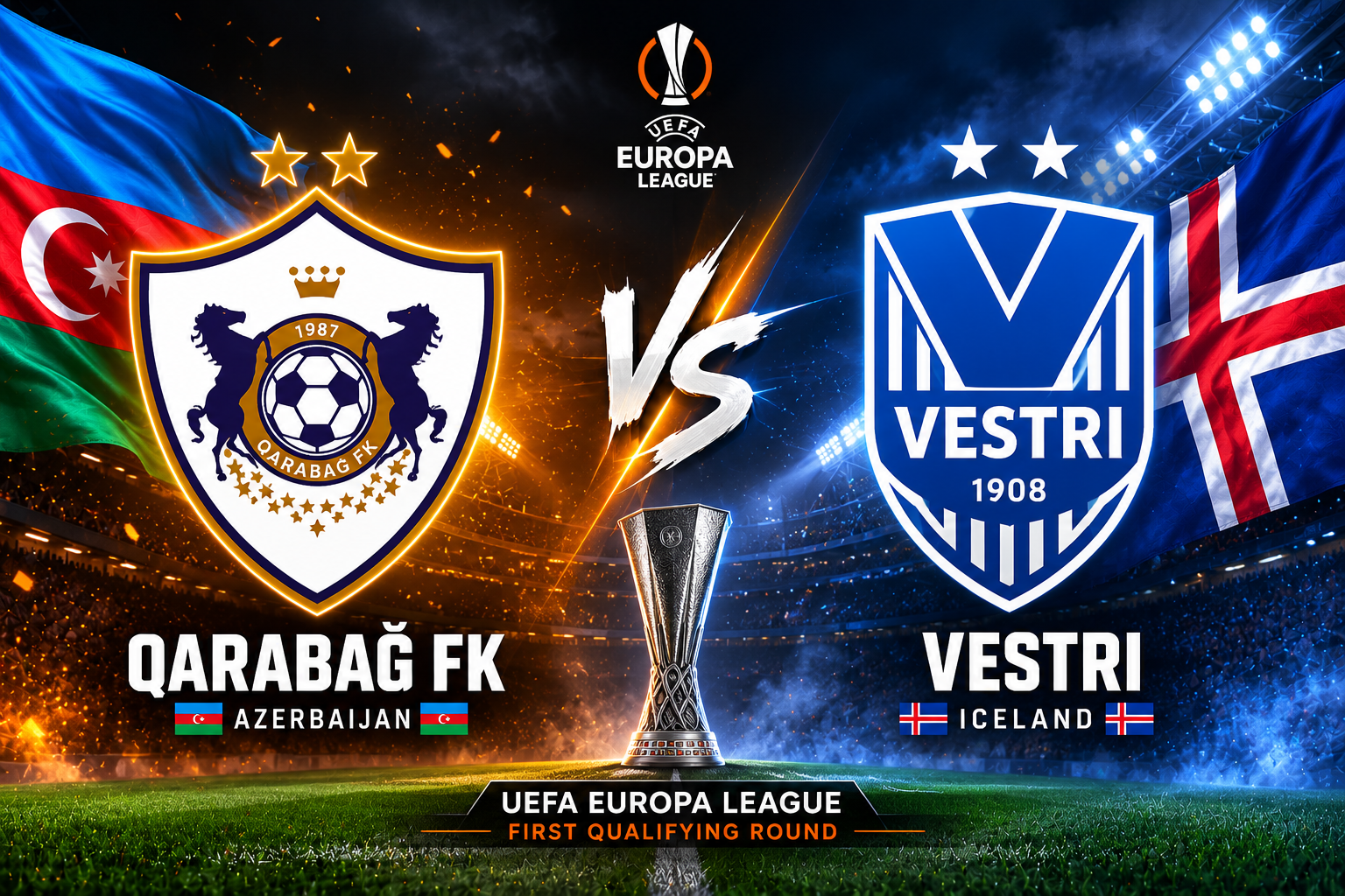 Qarabağ vs Vestri prediction, betting tips and UEFA Europa League qualifying match preview.