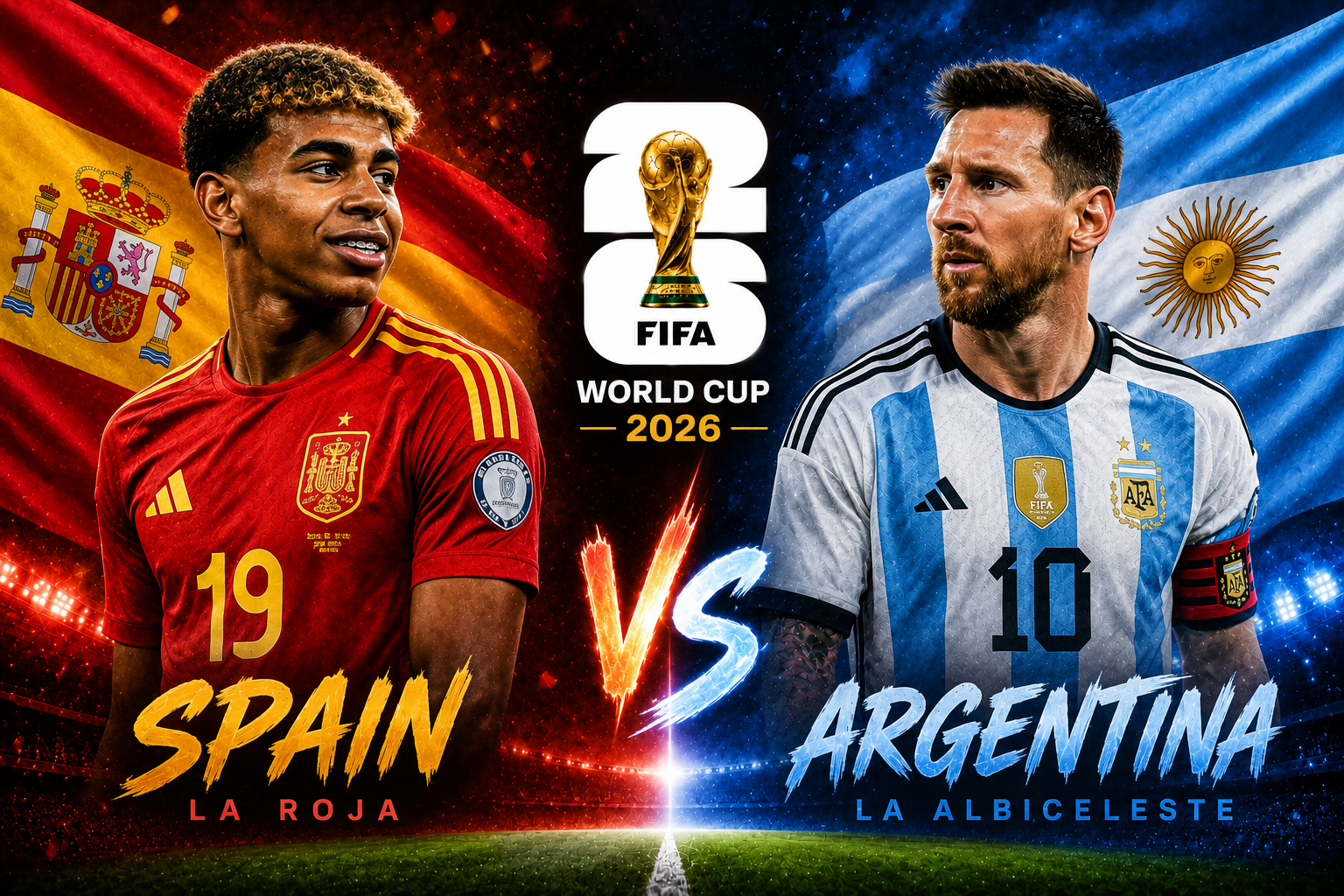 Spain vs Argentina prediction, betting tips and FIFA World Cup 2026 Final preview.