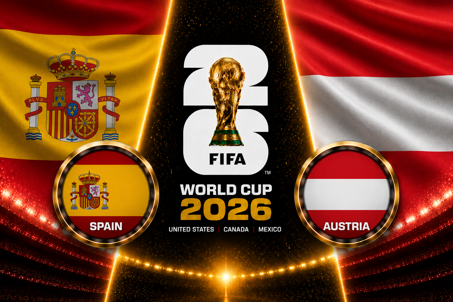 Spain vs Austria prediction, betting tips and FIFA World Cup 2026 Round of 32 preview.